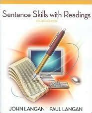 Full Download Sentence Skills With Readings Fourth Edition 