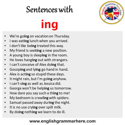 Sentences With Ing Words All Kids Network Ing Words First Grade Worksheet - Ing Words First Grade Worksheet