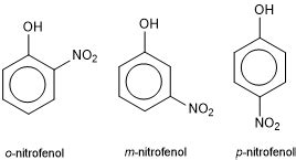 senyawa nitrofenol memiliki isomer sebanyak