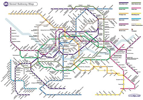 Seoul Mtr Map