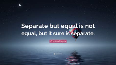 Download Separate Is Not Equal 