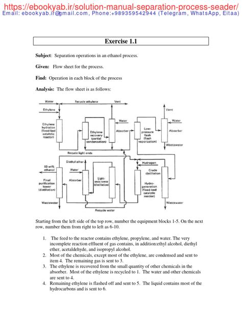 Download Separation Process Principles Solution Manual 3Rd 