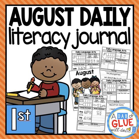 September Daily Literacy Review Journal For First Grade 4th Grade Ela Teks - 4th Grade Ela Teks