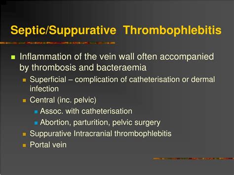 Septic Pelvic Thrombophlebitis Presentation