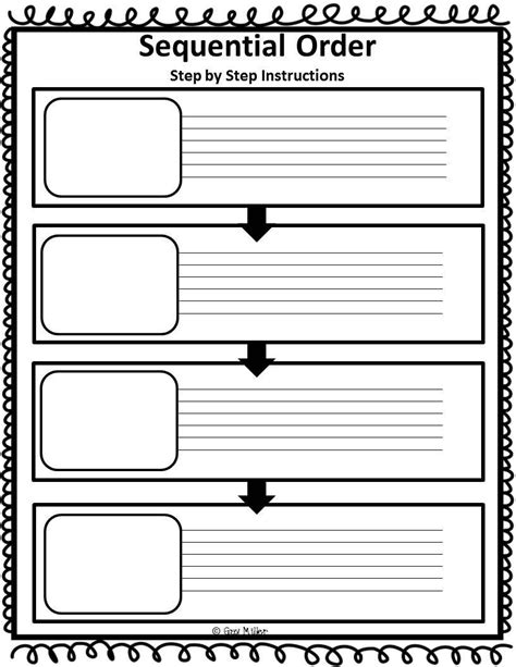 Sequence Graphic Organizer Free Teaching Resources Tpt Sequence Graphic Organizer 3rd Grade - Sequence Graphic Organizer 3rd Grade