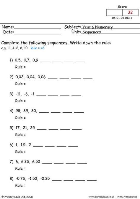 Sequences Math Worksheets Common Core Aligned Worksheets Math Sequence Worksheets - Math Sequence Worksheets