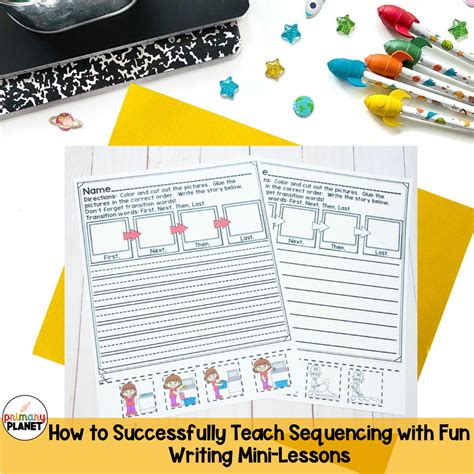 Sequencing Mini Lessons 3rd Grade
