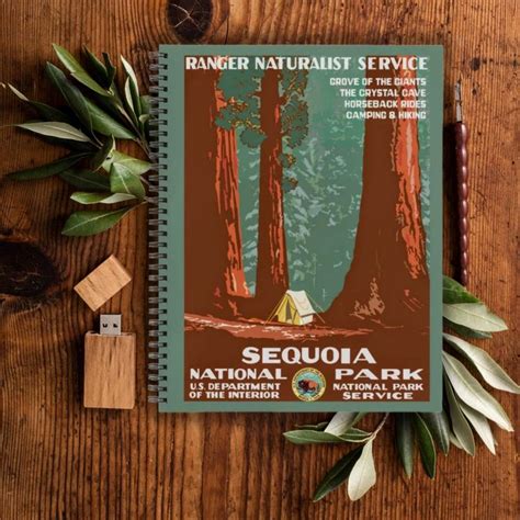sequoia national park junior notebook wide ruled