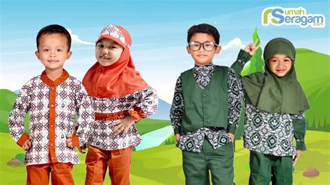 seragam batik madrasah ibtidaiyah