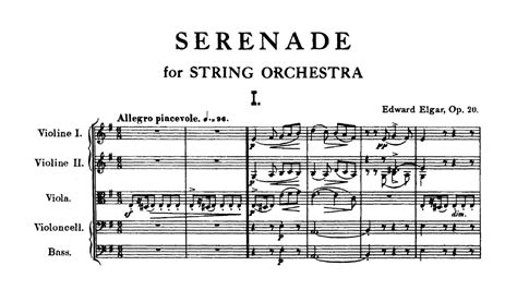 Read Online Serenade For String Orchestra Op20 Original Strings Full Score A1031 