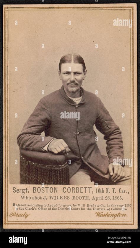 sergeant boston corbett biography