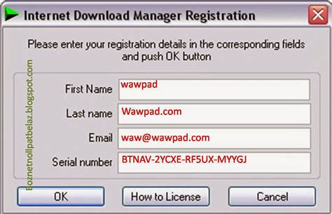 serial number idm | 3 cch sa li fake serial number