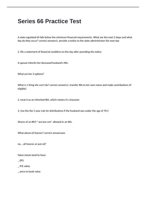 series 66 practice exam