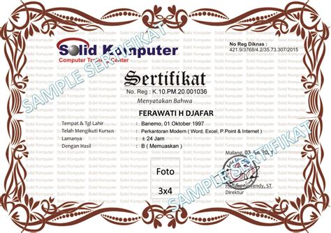 sertifikat komputer