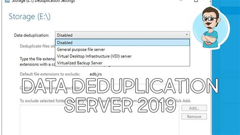 Server 2019 Deduplication