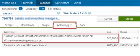 server felmeddelande