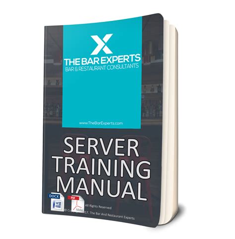 Server Training Manuals