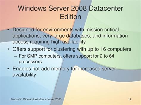 Read Online Server 2008 Datacenter Edition Wss 30 