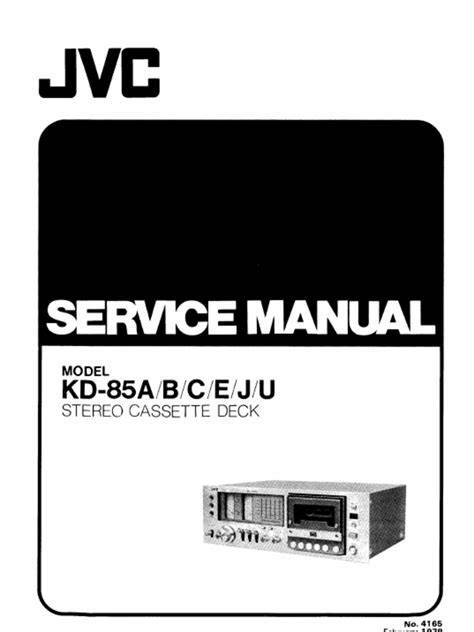 service manual 85 kd 80