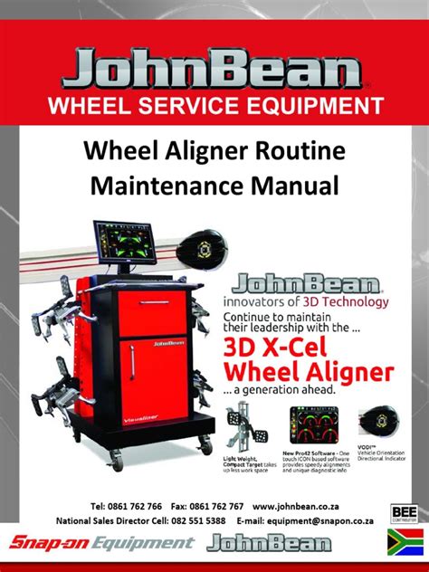 Service Manual John Bean