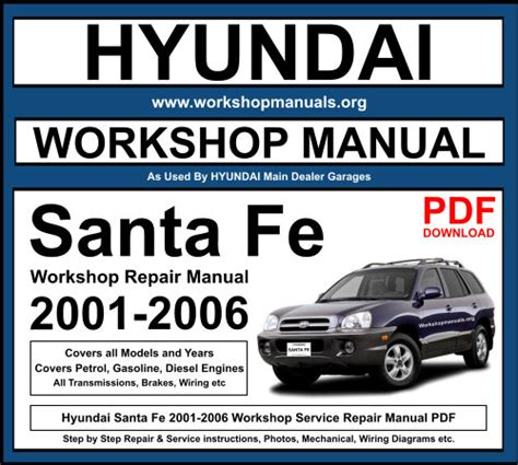 Service Manual Santa Fe