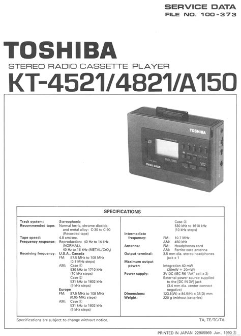 service manual toshiba 163