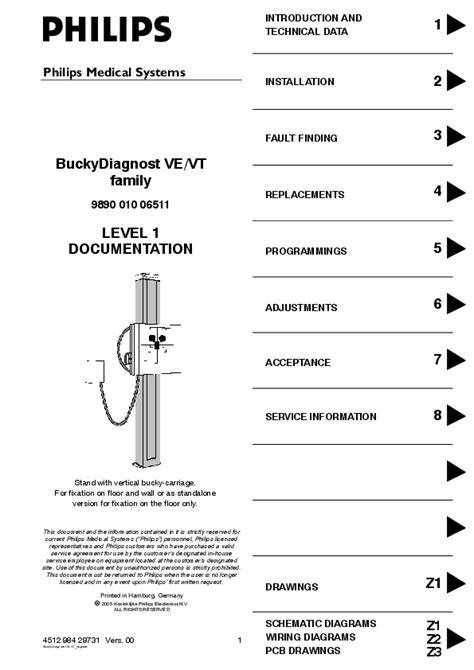 service manuals philips xray