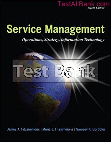 Download Service Management Fitzsimmons Test Bank 8Th Edition 