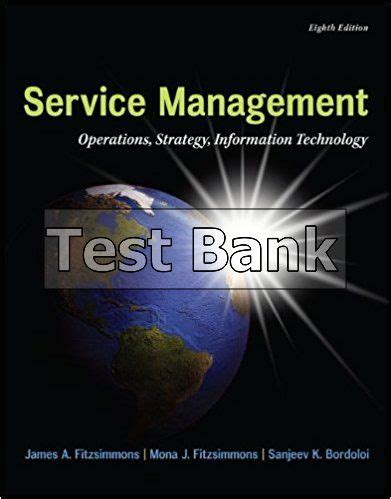 Download Service Management Fitzsimmons Test Bank 8Th Edition 