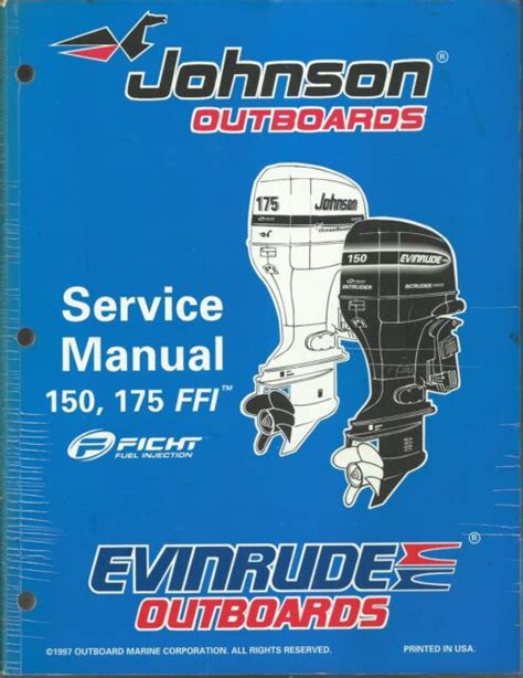 Read Online Service Manual Evinrude Ficht 150 