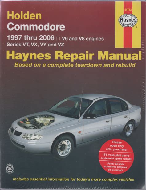 Download Service Manual Vz Commodore 