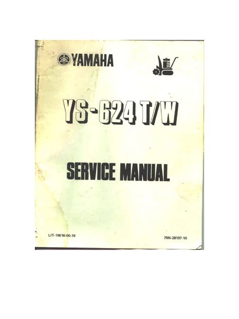 Download Service Manual Yamaha Byson File Type Pdf 