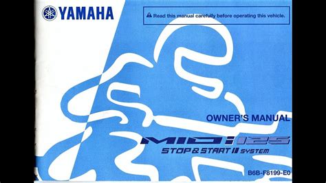 Full Download Service Manual Yamaha Soul Gt 