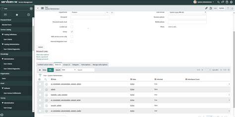 Servicenow Admin
