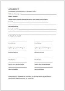 servitutsavtal mall gratis