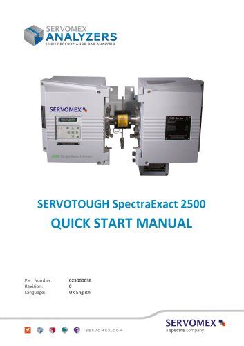 Full Download Servomex 2500 Manual 