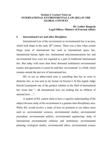 Read Session 2 Lecture Notes On International Wwf India 