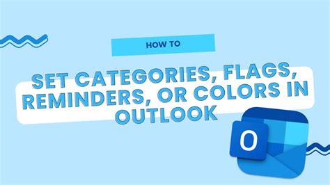 Set Categories Flags Or Reminders Microsoft Support Letter A To Color - Letter A To Color