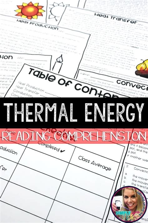 Set Of 3 Thermal Energy Readings And Worksheets Transfer Of Thermal Energy Worksheet Answers - Transfer Of Thermal Energy Worksheet Answers