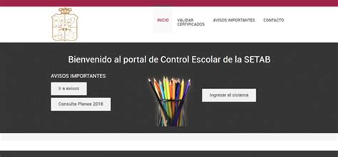 Setab Control Escolar
