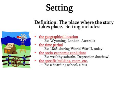 Setting In Literature Definition Amp Examples Supersummary Setting Writing - Setting Writing