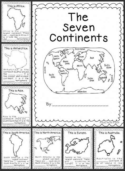 Seven Continents Crossword Worksheets 99worksheets Continents 3rd Grade Worksheet - Continents 3rd Grade Worksheet