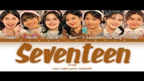 SEVENTEEN JKT48 LIRIK - Pesawat Kertas 365 HariJKT48