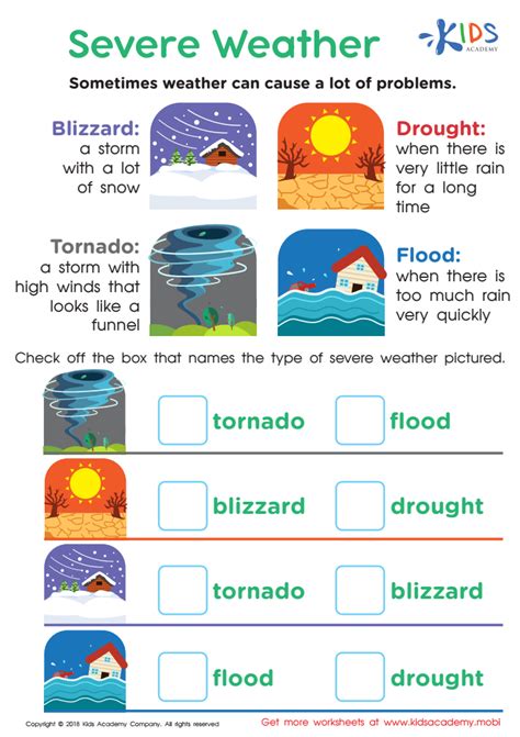 Severe Weather Activities For Second Grade Tpt Weather Activities For Second Grade - Weather Activities For Second Grade