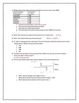 Seveth Grade Istep Multiple Choice Released Questions