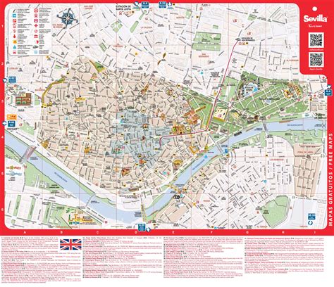 Seville Spain Map