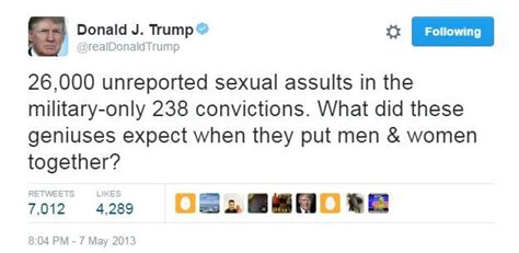 sex charges against trump