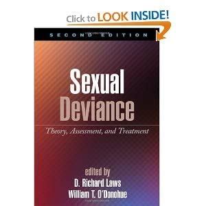 Sexual Deviance Second Edition Theory Assessment