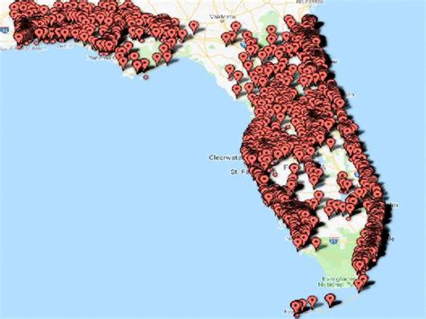 sexual predators map florida