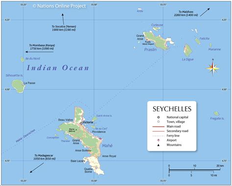 Seychelles Map